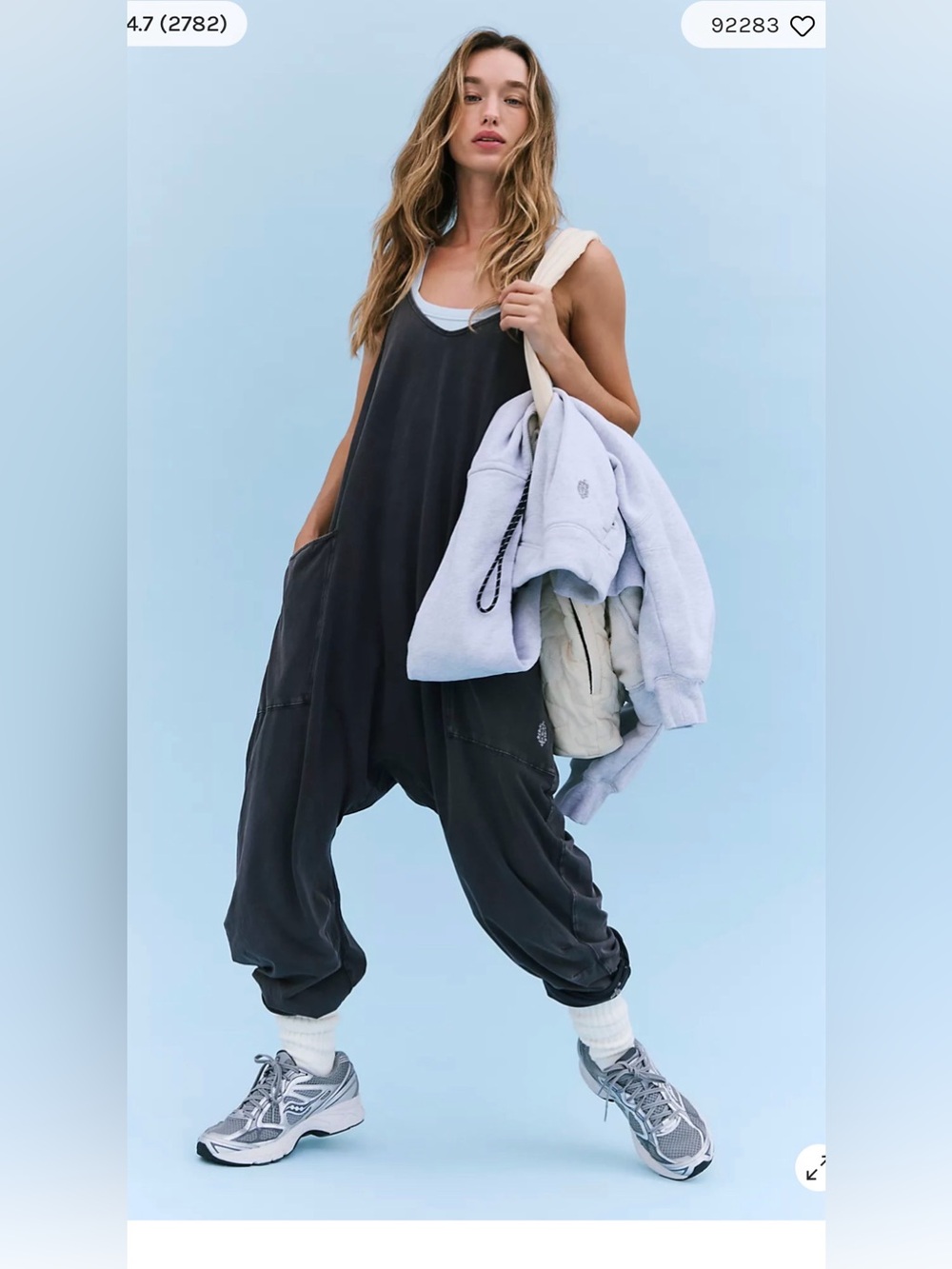 Sincerely Jules Onesie Charcoal Casual Boho Street , M